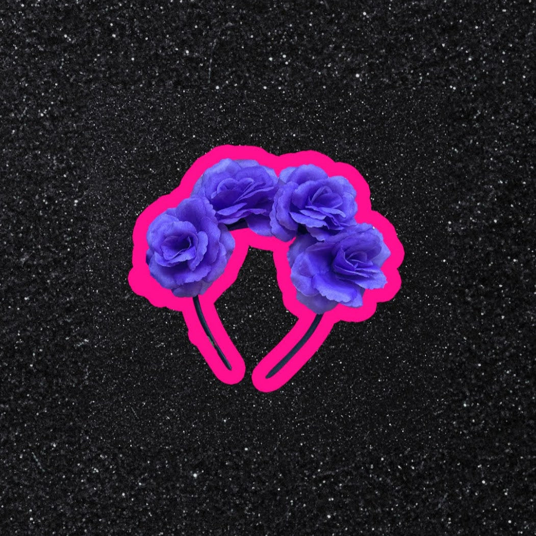 Diadema de flores