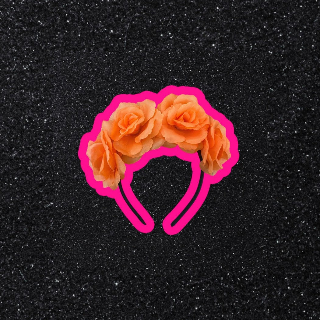 Diadema de flores