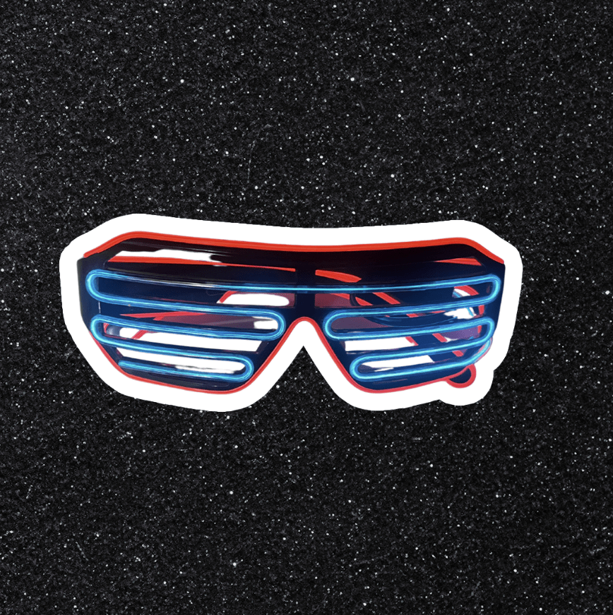 Gafas Hora Loca LED