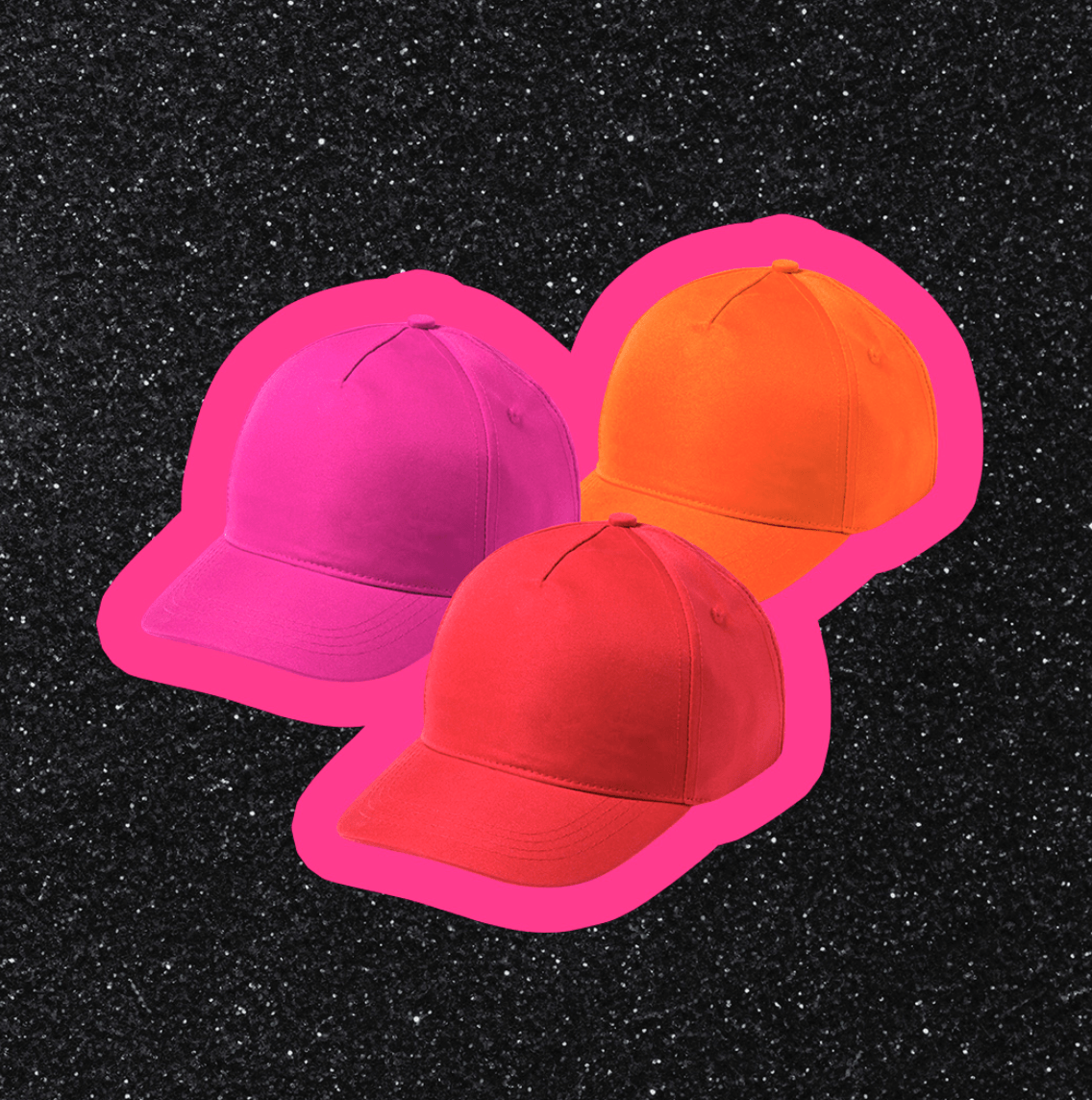 Gorras lisas 10 unidades