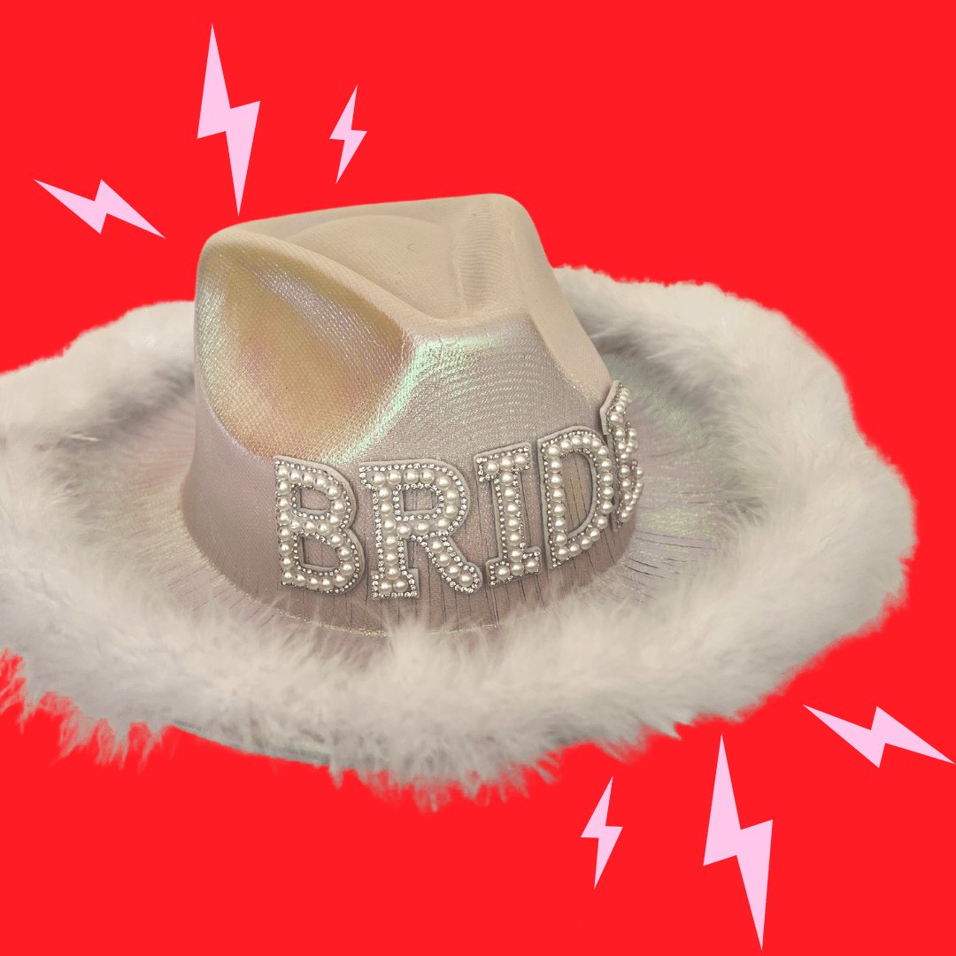 Sombrero cowgirl bride